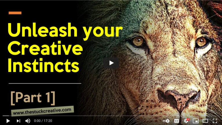 [Video] USE YOUR CREATIVE INSTINCTS – Part 1 & Part 2