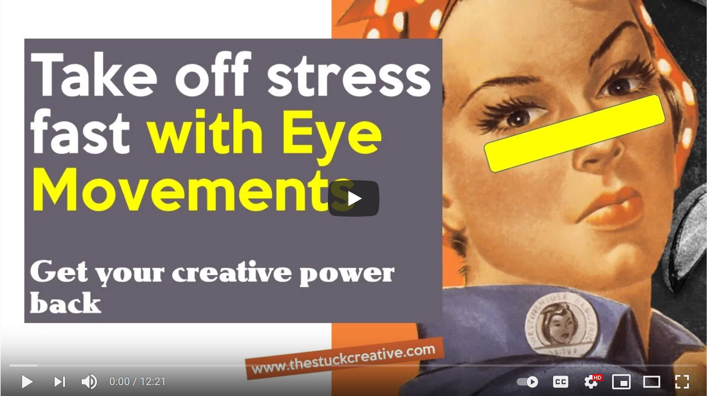 [Video] Use Eye Movements to Calm Down for Work